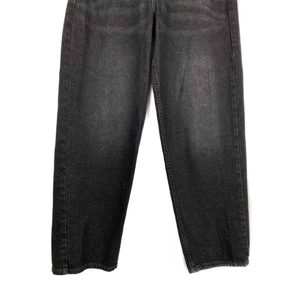 Wrangler High Rise Loose Baggy Fit Jeans, Black Denim Wash - Size 28 - Picture 7 of 12